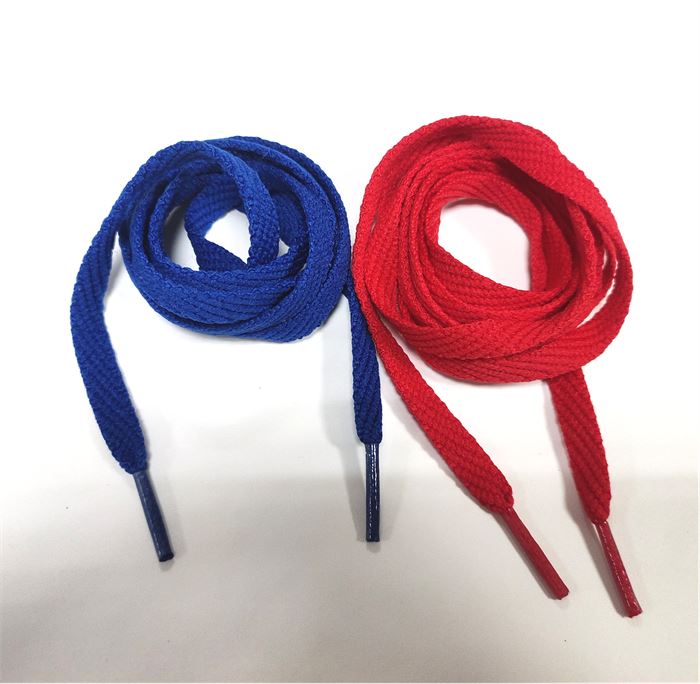 Polyester Shoelaces Single Layer Transparent Tip