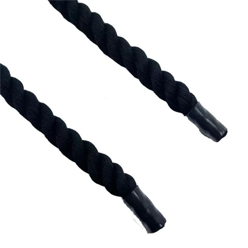 14mm Round Solid Color Rope Shoelaces With Custom Tips