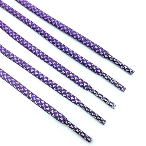 5mm Thick Solid Color Shoelaces For Sneaker Shoes