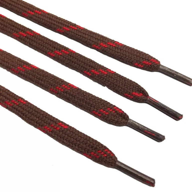 Polyester Versicolor Shoelace Customize Color Transparent Tip