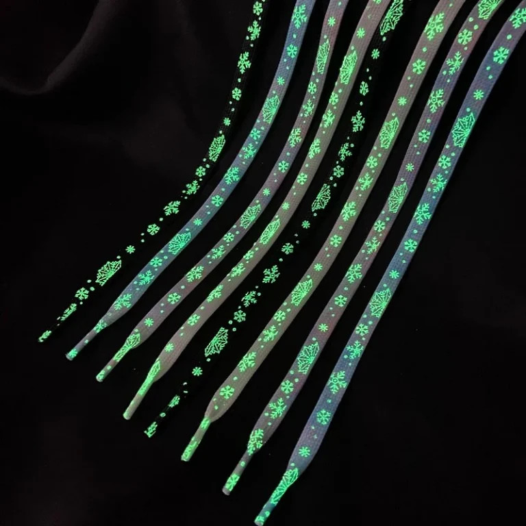 4mm 5mm Thick Round Polyester Shoelaces With Clear Plastic Tips