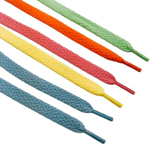 Polyester Waxed Hockey Laces Can Be Customized Package