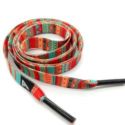 4.5mm Thick Solid Color Shoelaces With Clear Plastic Tips