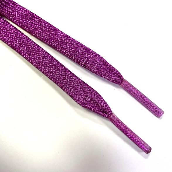 1CM Flat Shoelaces With 2cm Long Clear Plastic Tips
